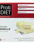 PROTIDIET - Gaufrettes vanille