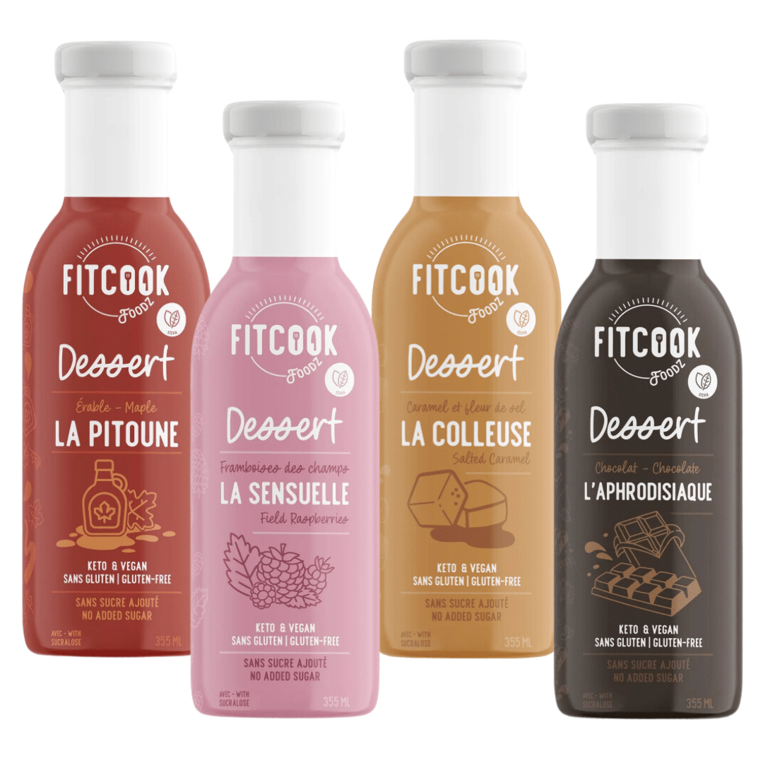 FITCOOK FOODZ - Sauces à desserts | Sans sucre ajouté - 53 Karat