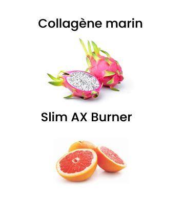 NOVA PHARMA - Duo Suppléments Collagène Marin et Slim AX Burner - 53 Karat