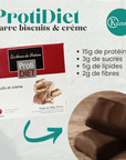 PROTIDIET - Barres protéinées biscuits et crème - 53 Karat