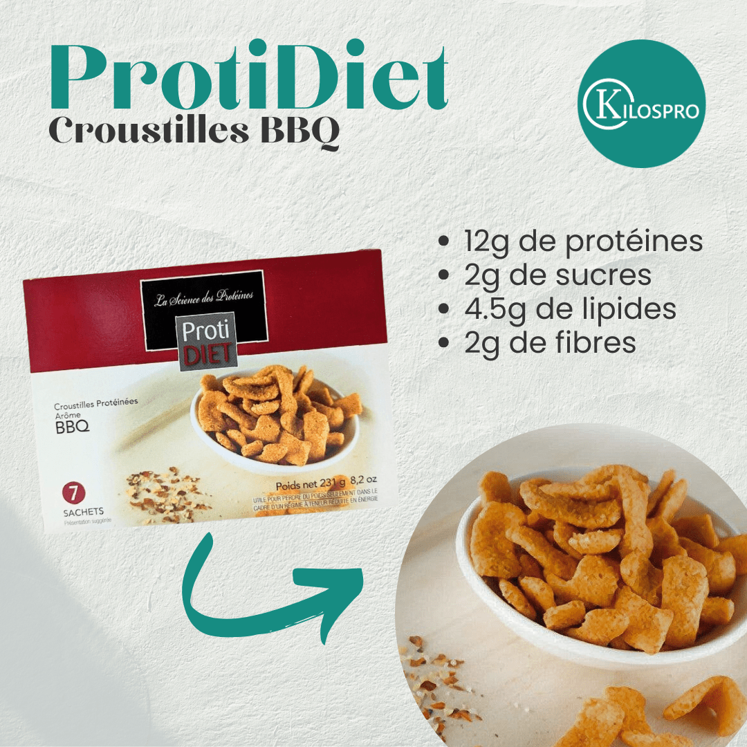 PROTIDIET - Croustilles BBQ - 53 Karat