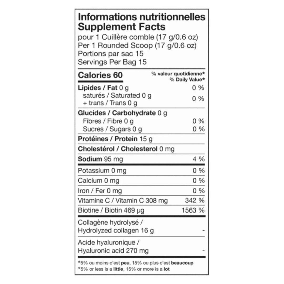 PROTIDIET - Supplément protéiné de collagène poudre de peptides - 53 Karat