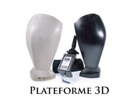 3D plate-forme et support pour GEEwig cheveux extension - Gaël Betts - 53 Karat