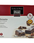 PROTIDIET - Barres protéinées noisette