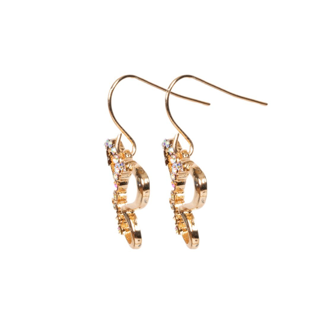 BOUCLES D'OREILLES - Papillon pendant scintillant - 53 Karat