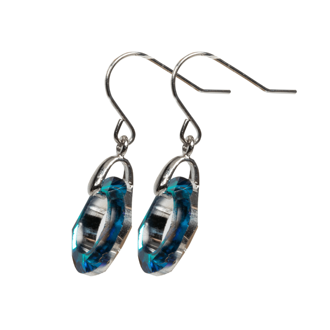 BOUCLES D'OREILLES - Pendantes turquoises - 53 Karat