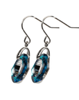 BOUCLES D'OREILLES - Pendantes turquoises - 53 Karat