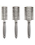 Brosse 100% sanglier Turbo Vent Combo Collection - Olivia Garden - 53 Karat