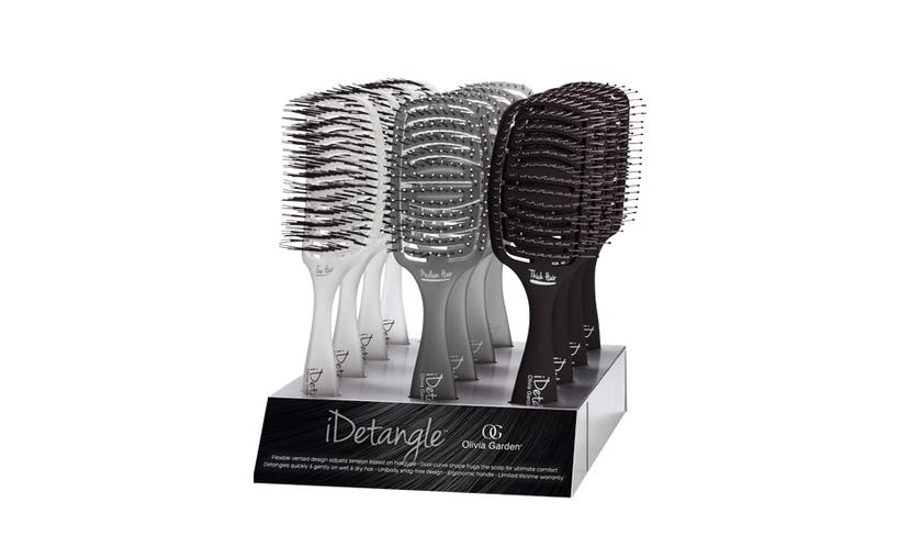 Brosse Flexible Tension Idetangle Collection - Olivia Garden - 53 Karat