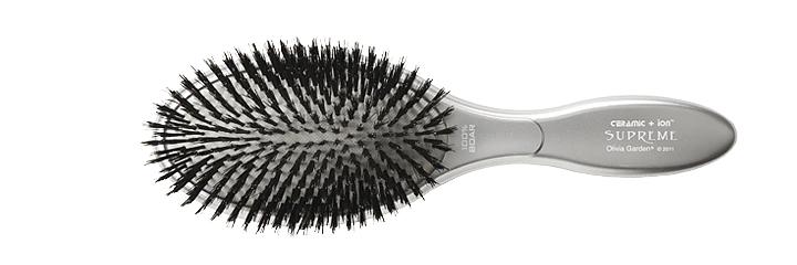 Brosse Nano Cemaric Ion XL Pro Paddle Collection - Olivia Garden - 53 Karat