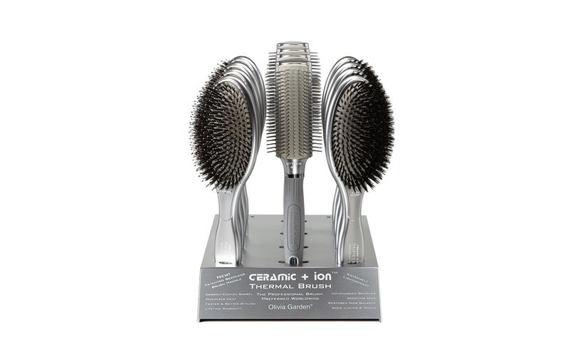 Brosse Nano Cemaric Ion XL Pro Paddle Collection - Olivia Garden - 53 Karat