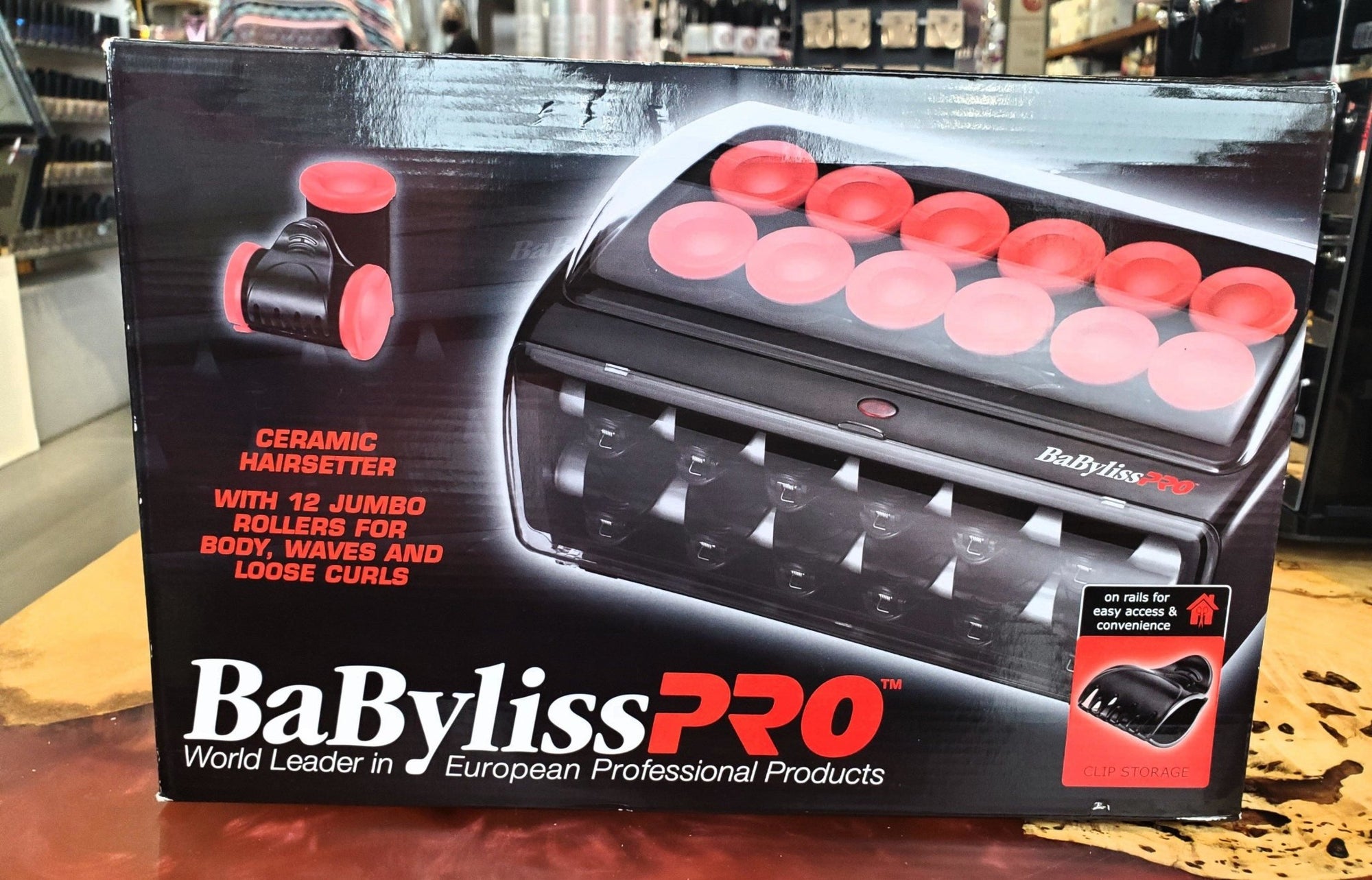 Coffret de rouleaux mise en plis en céramique - Babyliss PRO - 53 Karat