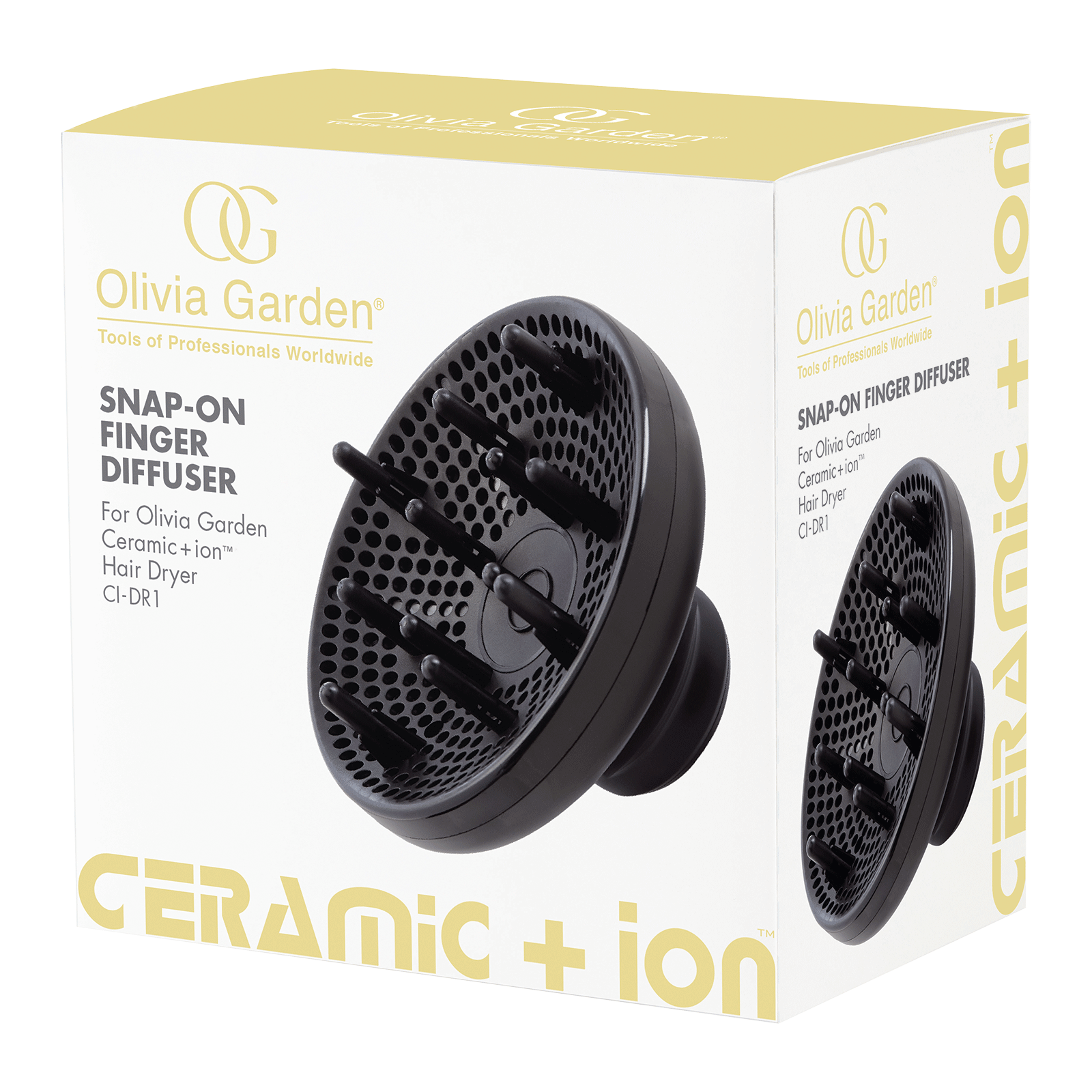 Diffuseur Céramique Ion Snap On - Olivia Garden - 53 Karat