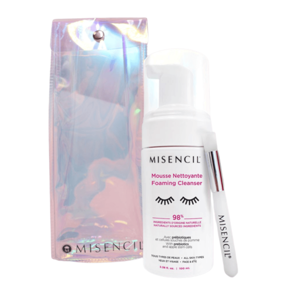 MISENCIL - Kit Mousse Nettoyante pour les Yeux et le Visage - 53 Karat