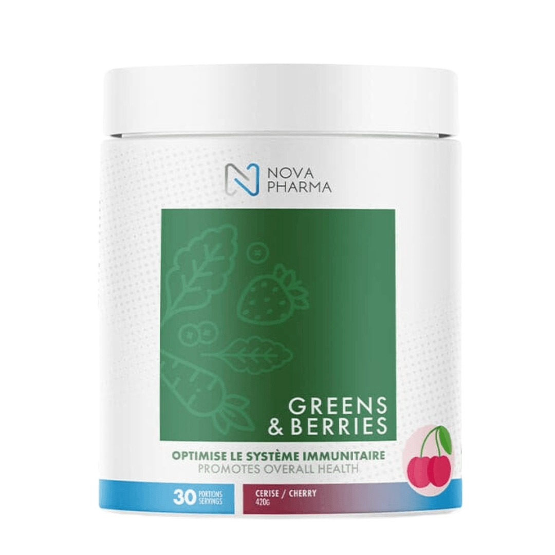 NOVA PHARMA - Greens & Berries Supplément - 53 Karat