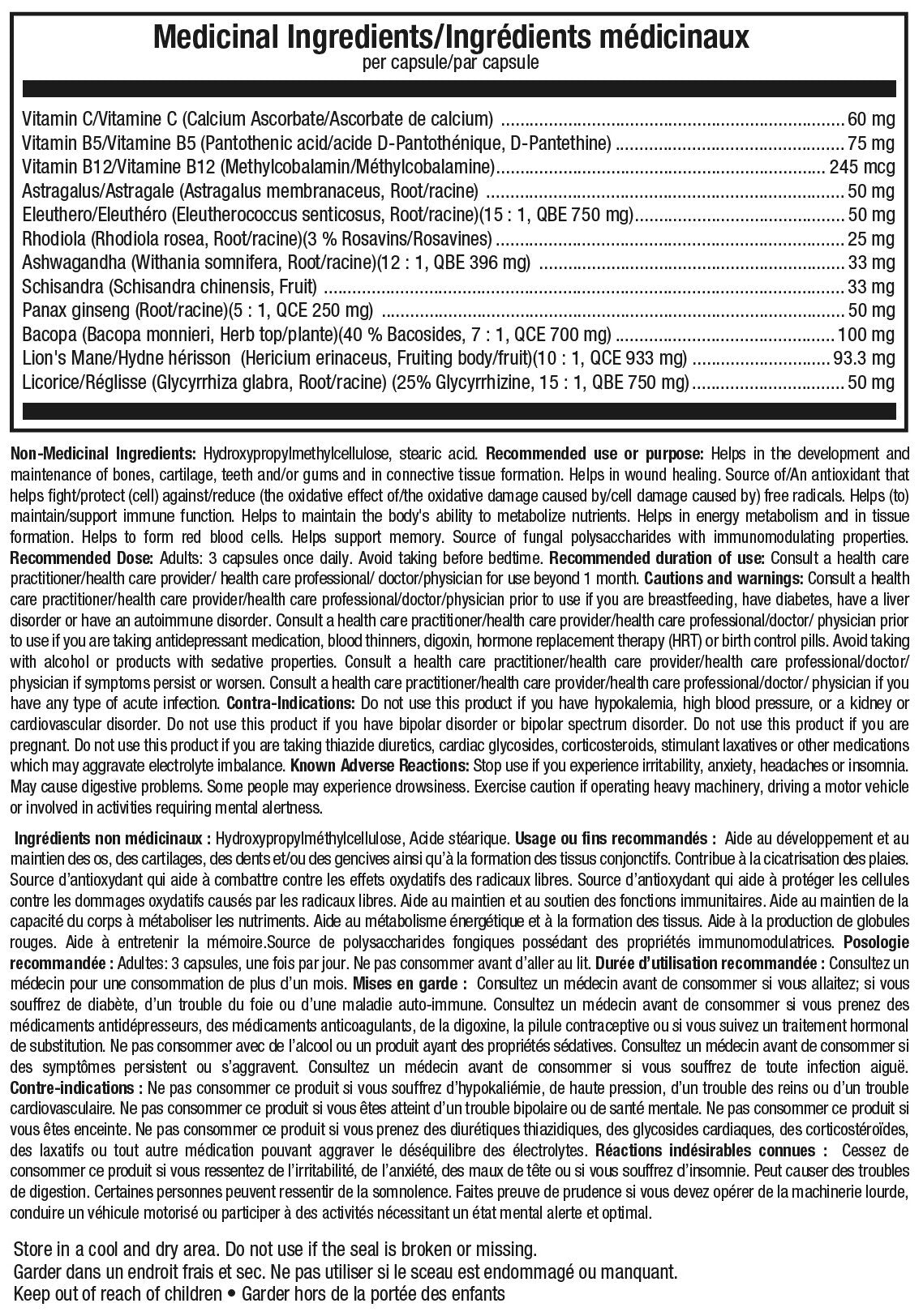 Optimiseur de santé neurologique AdrenRGY - ATP LAB - 53 Karat