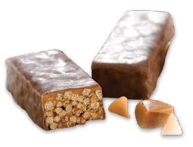 PROTIDIET - Barres protéinées Arachides et fondant au caramel croustillant - 53 Karat