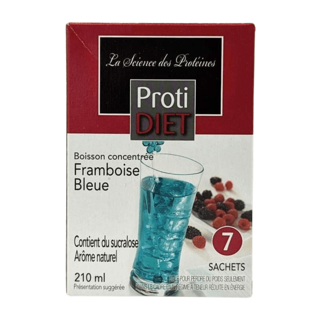 PROTIDIET - Boisson protéinée aux framboises bleues - 53 Karat