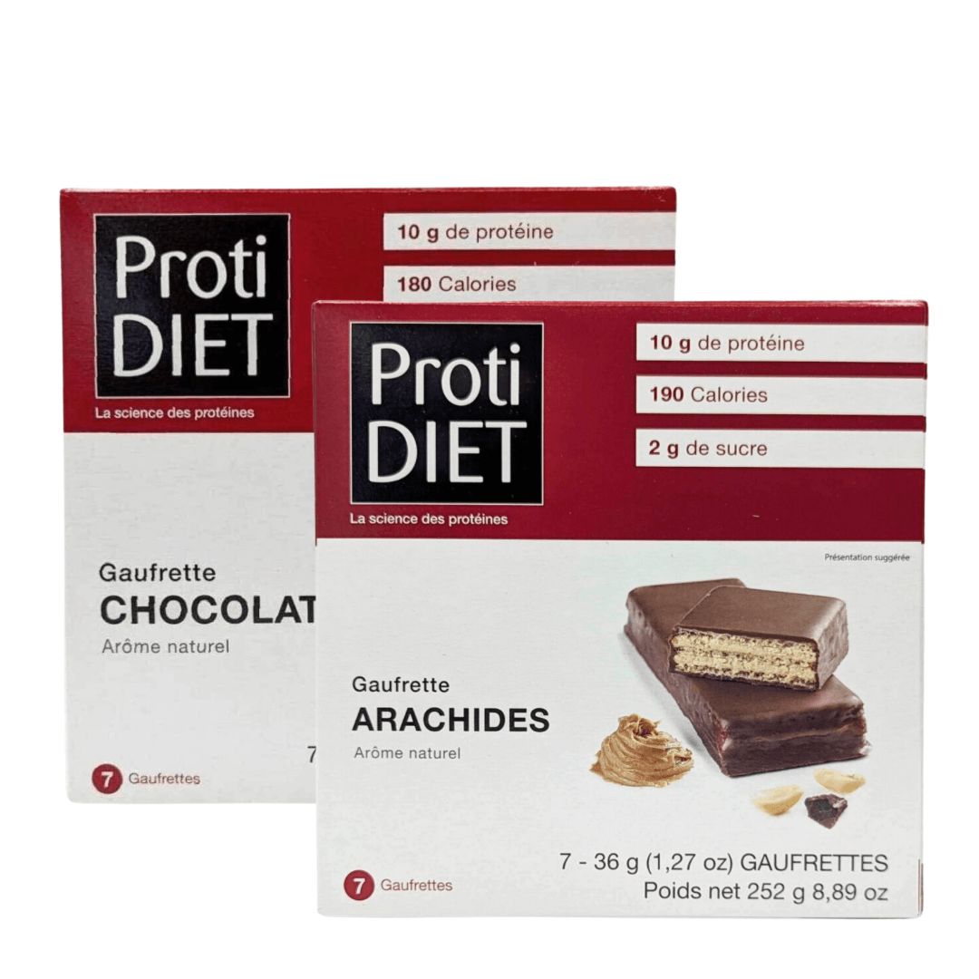 PROTIDIET - DUO Collation gaufrettes - 53 Karat