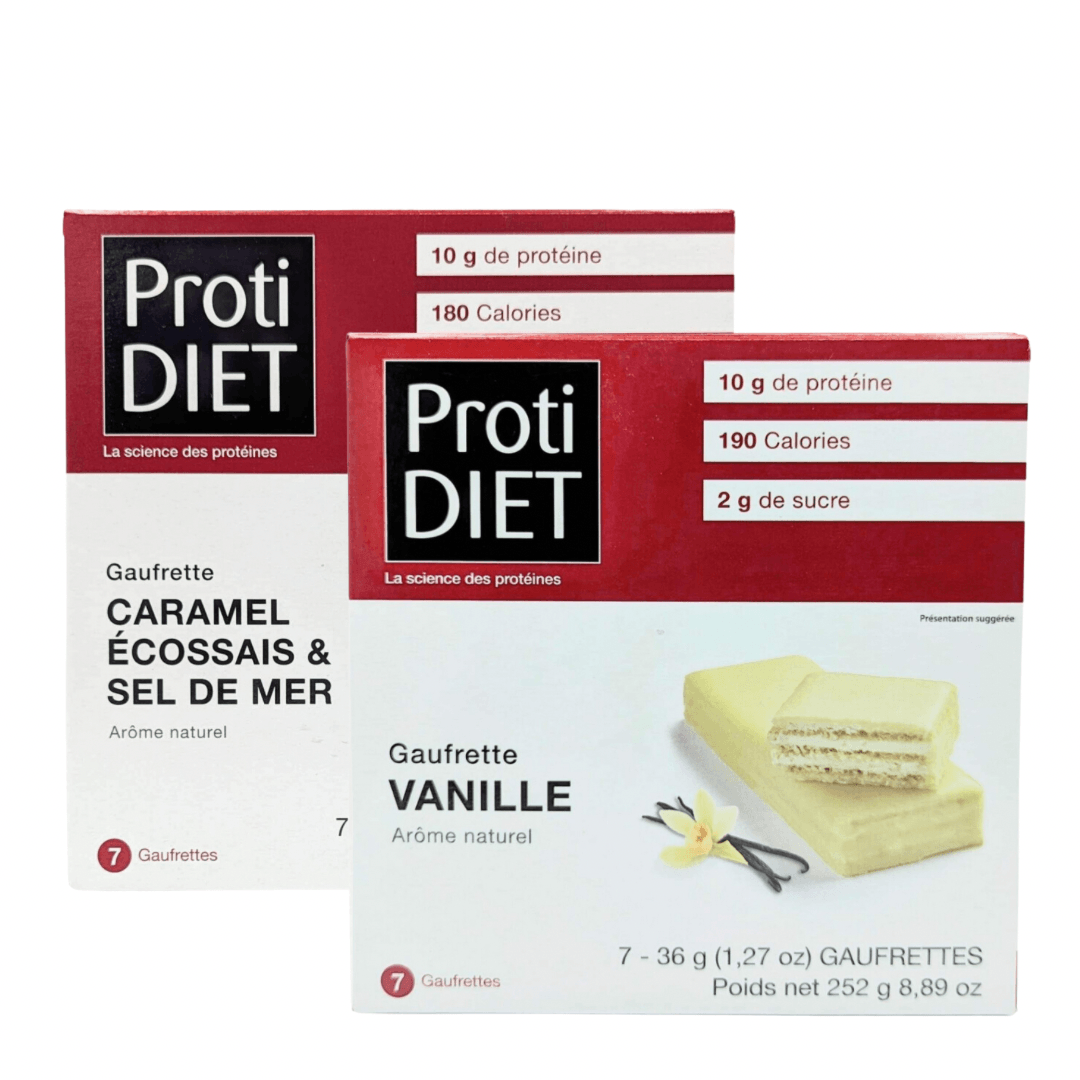 PROTIDIET - DUO Collation gaufrettes - 53 Karat