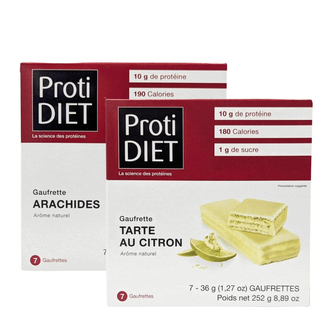 PROTIDIET - DUO Collation gaufrettes - 53 Karat