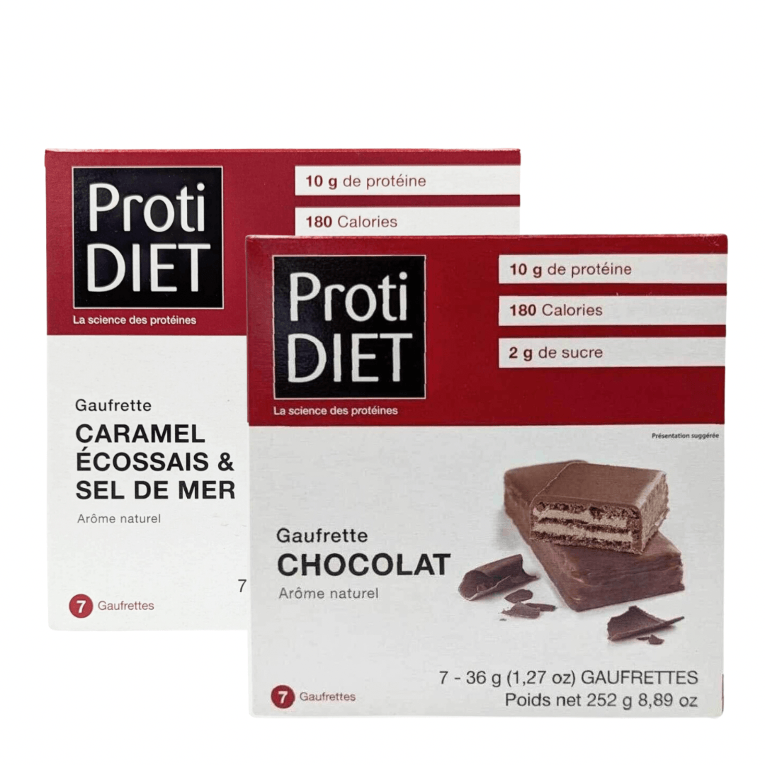 PROTIDIET - DUO Collation gaufrettes - 53 Karat