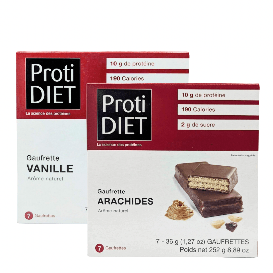 PROTIDIET - DUO Collation gaufrettes - 53 Karat