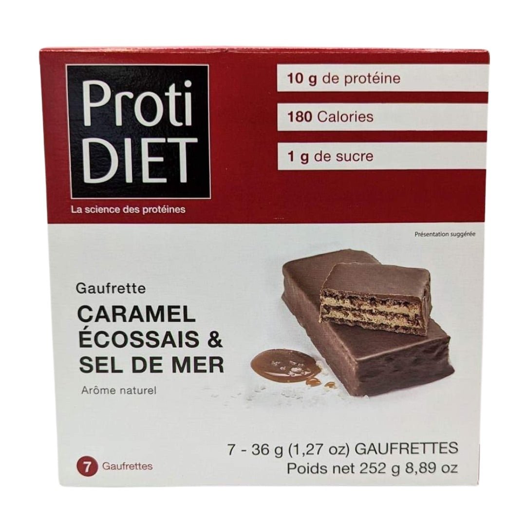 PROTIDIET - Gaufrettes protéinées au caramel écossais et fleur de sel - 53 Karat