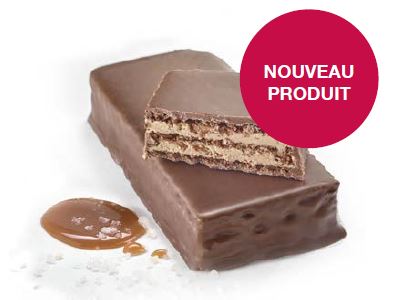 PROTIDIET - Gaufrettes protéinées au caramel écossais et fleur de sel - 53 Karat