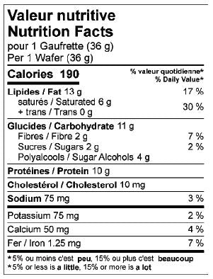 PROTIDIET - Gaufrettes protéinées aux arachides - 53 Karat