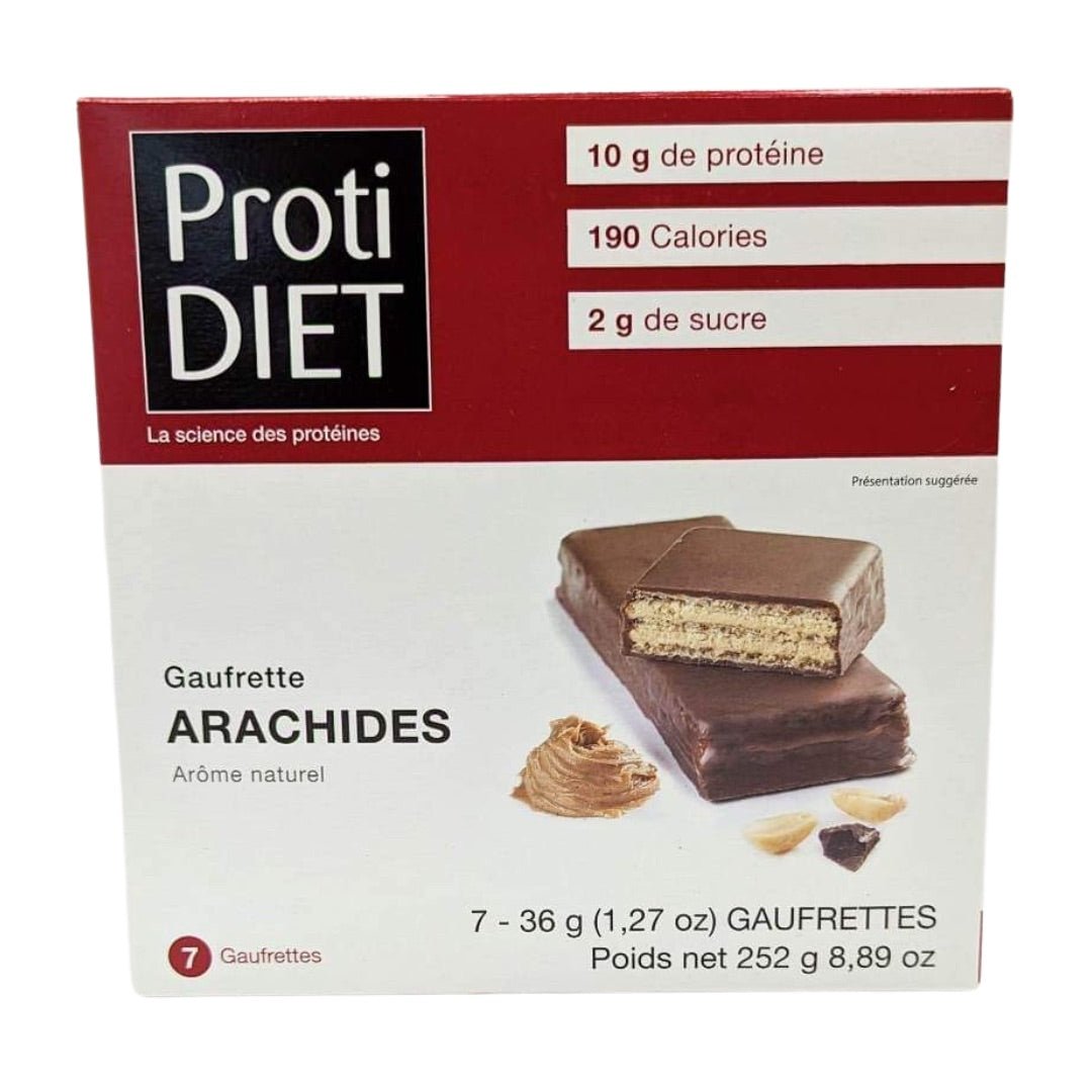 PROTIDIET - Gaufrettes protéinées aux arachides - 53 Karat