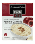 PROTIDIET - Mélange pour gruau protéiné instantané pomme cannelle - 53 Karat