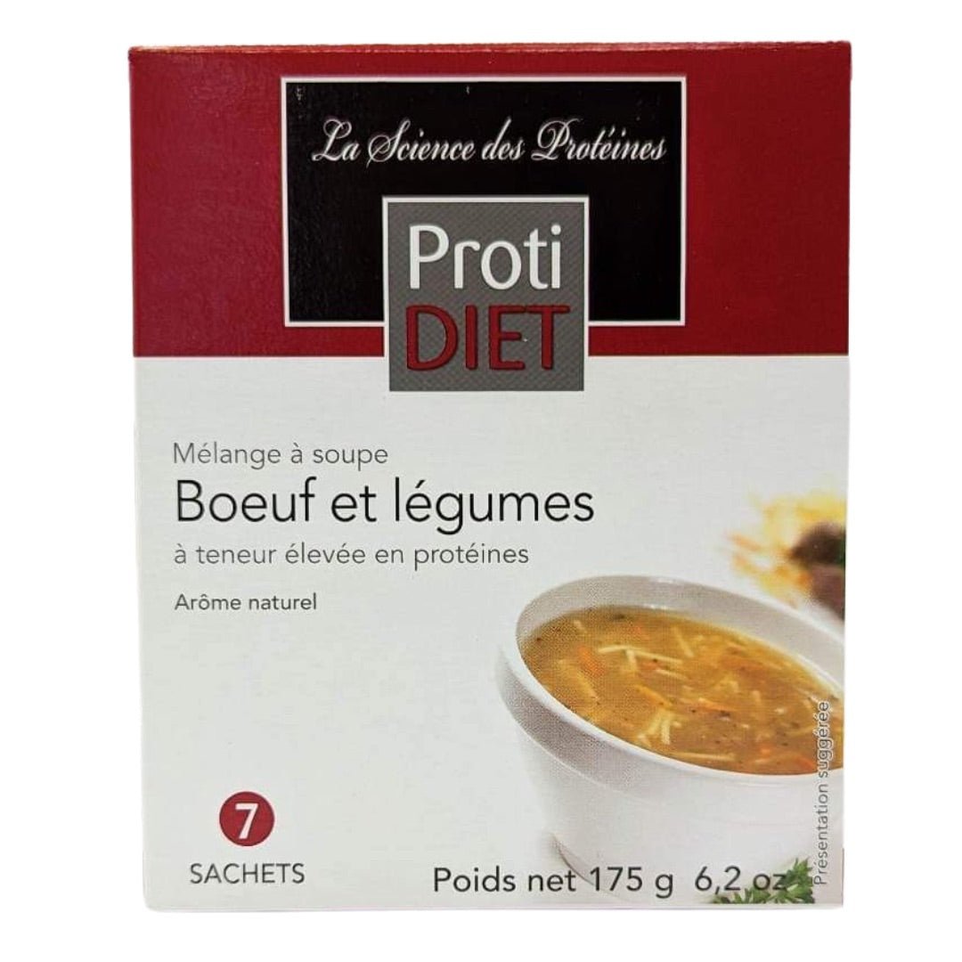 PROTIDIET - Mélange pour soupe protéinée au bœuf et légumes - 53 Karat