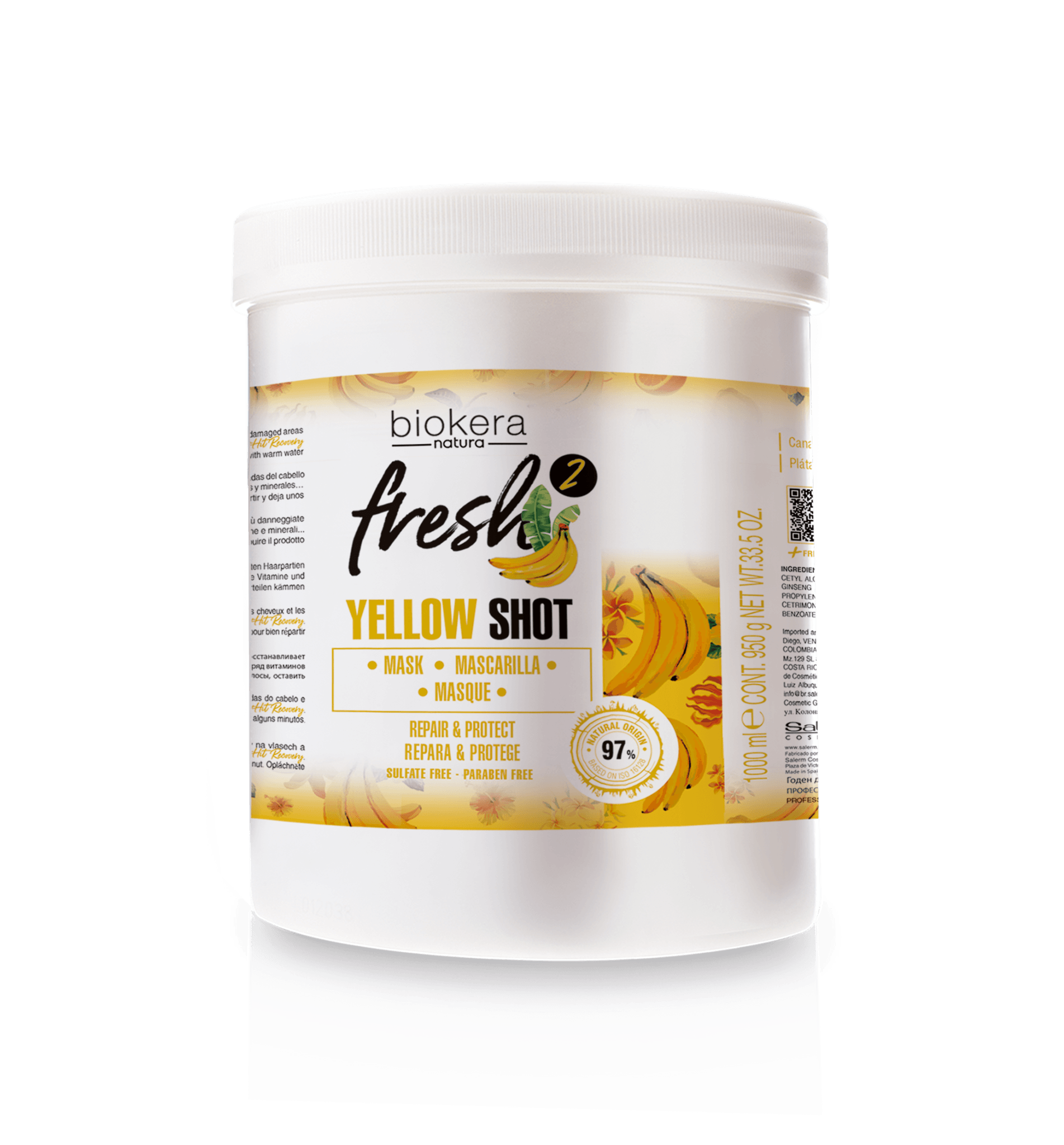 SALERM - Biokera Fresh Masque Yellow Shot - 53 Karat