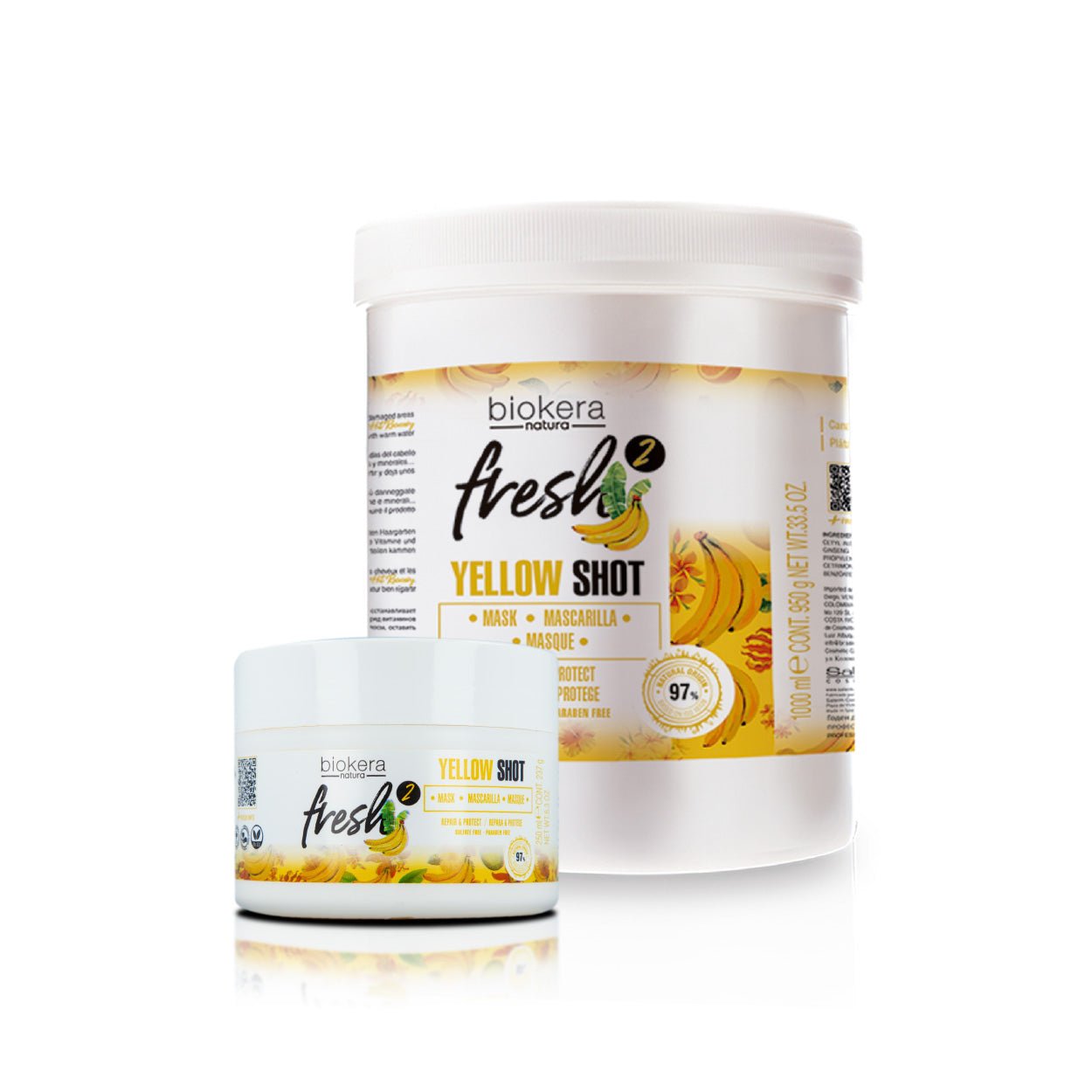 SALERM - Biokera Fresh Masque Yellow Shot - 53 Karat