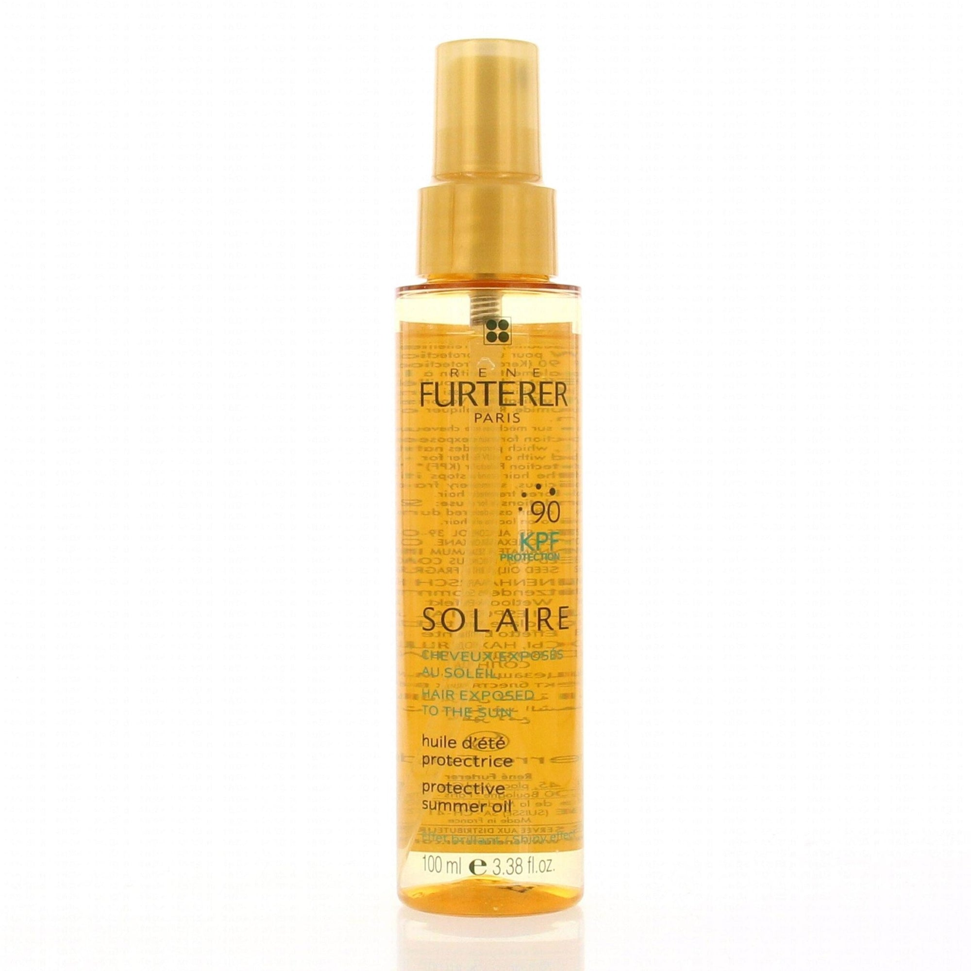 SOLAIRE huile d'été très haute protection KPF90 100ml - René Furterer - 53 Karat