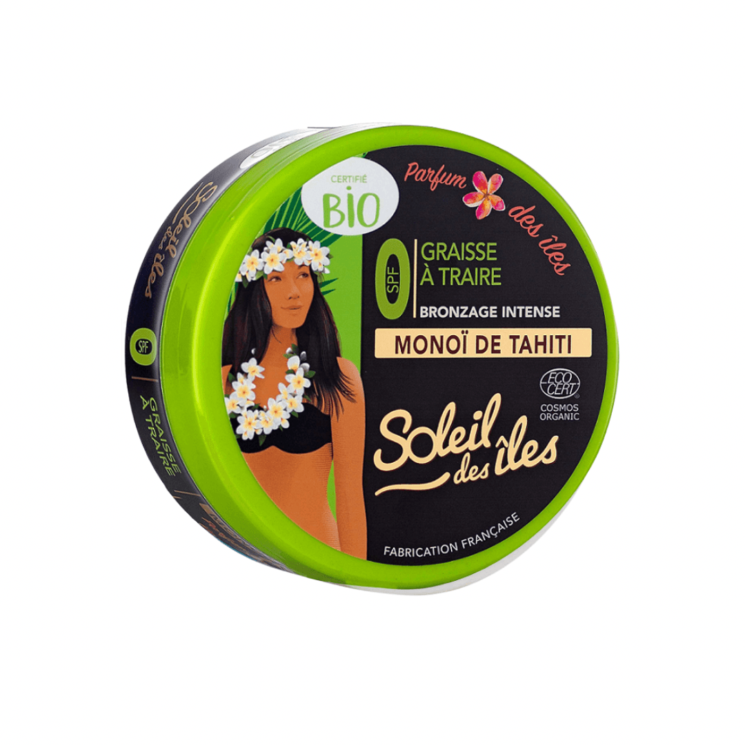 SOLEIL DES ÎLES - BIO Graisse à Traire Pot FPS 0 Monoï de Tahiti - 53 Karat