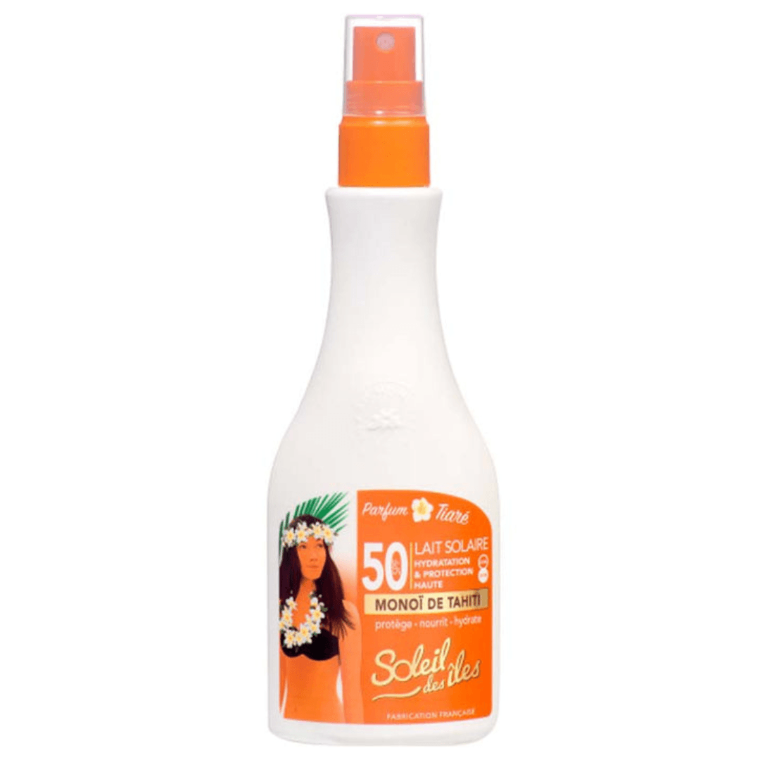 SOLEIL DES ÎLES - Lait solaire au Monoï FPS 30 / 50 - 53 Karat