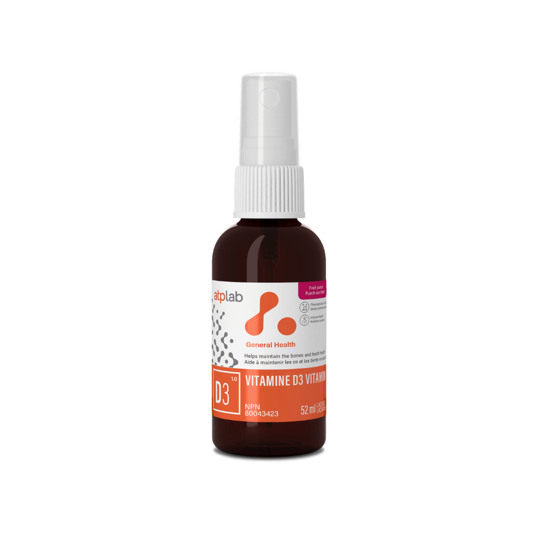 Vitamine D3 format 52ml - ATP LAB - 53 Karat